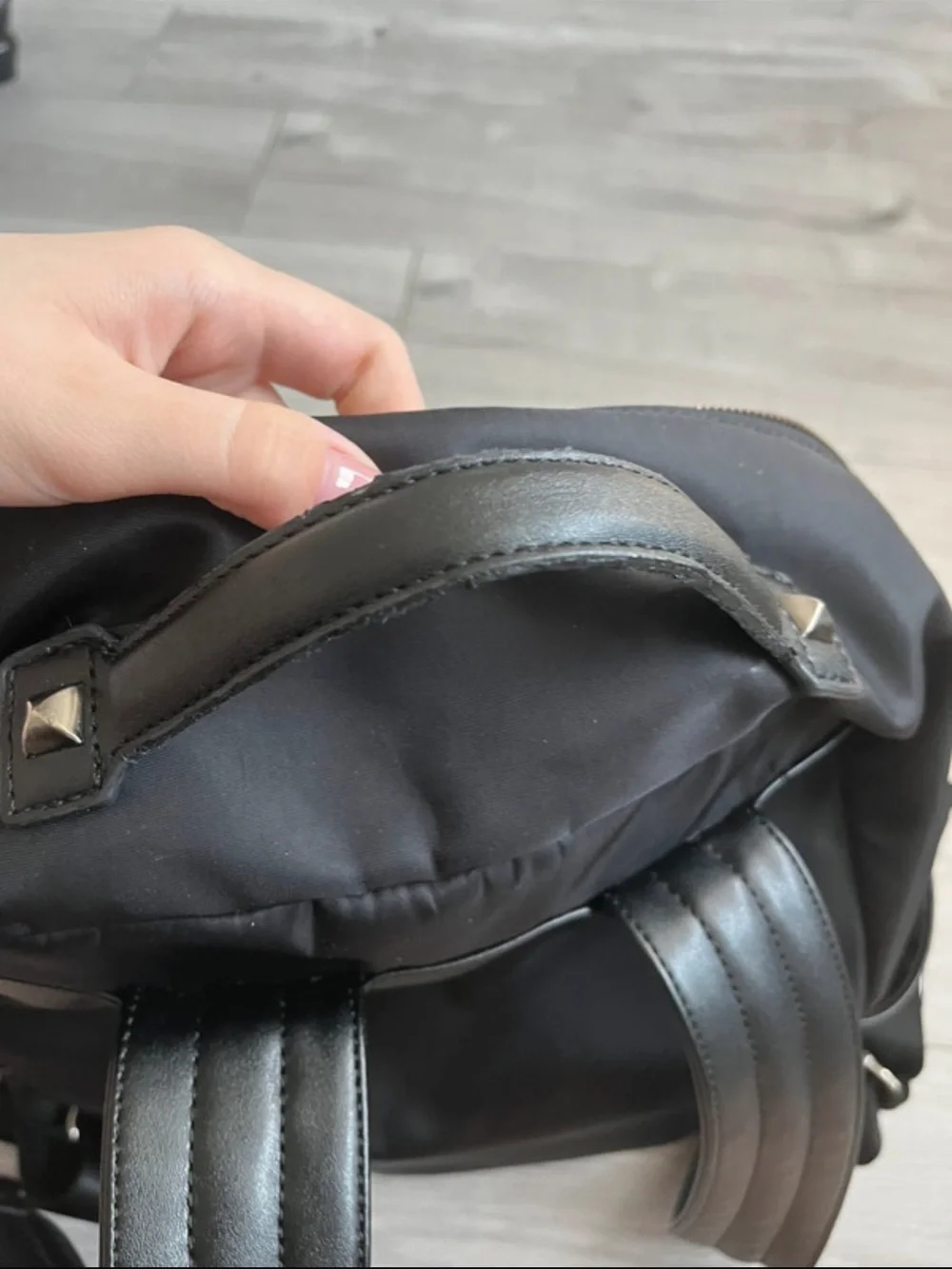 VLTN Black Men's Backpack